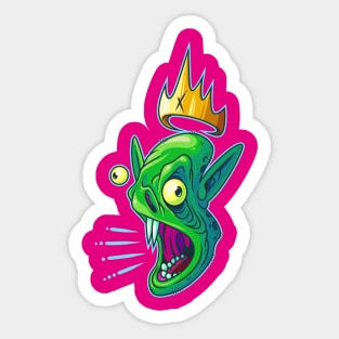 Fang Lord Sticker